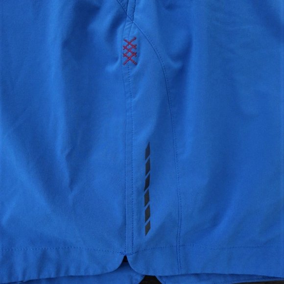 Men's RHONE 2 in 1 Training Running Shorts M 7" Inseam Blue Compression - Picture 6 of 16